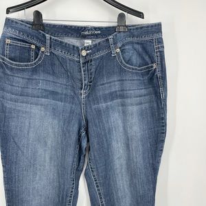 Maurices straight leg jeans